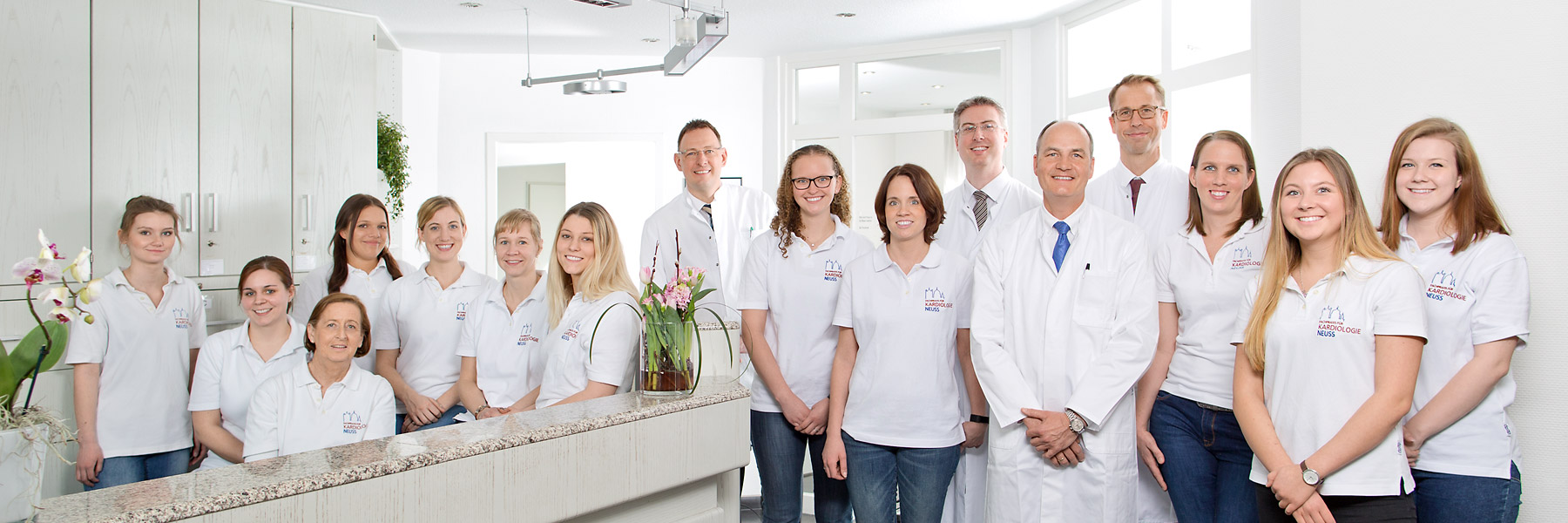 Rundgang der kardiologischen Praxis in Neuss Dr. Steffens, Dr. Bartsch ...